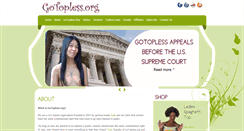 Desktop Screenshot of es.gotopless.org